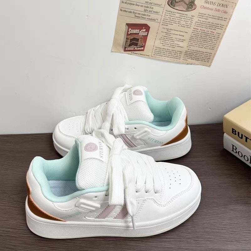 Damen Komfortable Sneakers mit atmungsaktiver Mesh-Oberfläche und dämpfender Sohle R&B