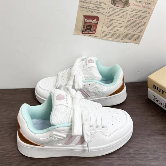Damen Komfortable Sneakers mit atmungsaktiver Mesh-Oberfläche und dämpfender Sohle R&B