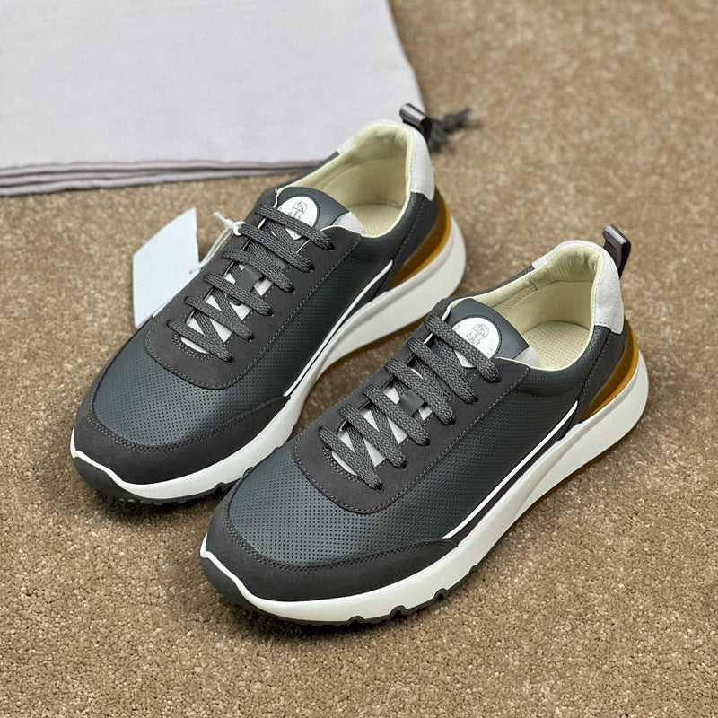 Damen Sportliche Sneaker mit atmungsaktiver Mesh-Oberfläche und dämpfender Sohle R&B