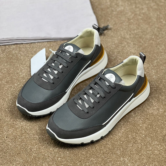 Damen Sportliche Sneaker mit atmungsaktiver Mesh-Oberfläche und dämpfender Sohle R&B