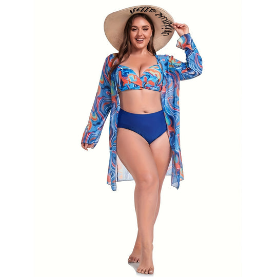 Damen Strand-Badeanzugset R&B