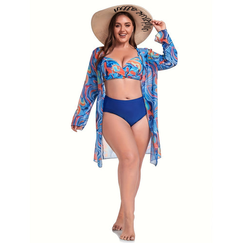 Damen Strand-Badeanzugset R&B
