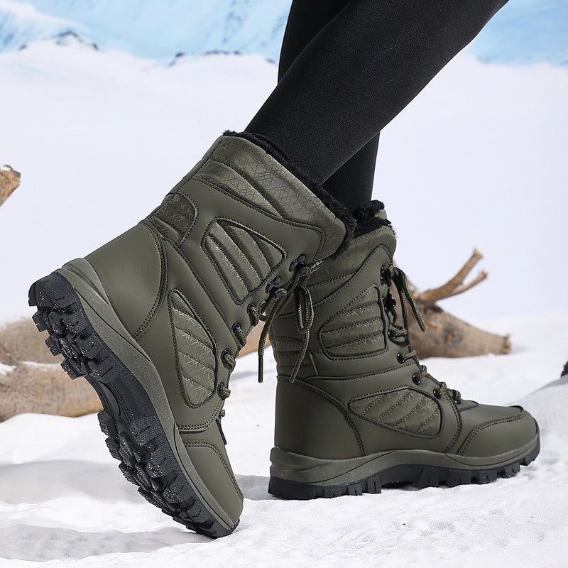 Damen Winterstiefel mit isolierendem Innenfutter und rutschfester Sohle R&B