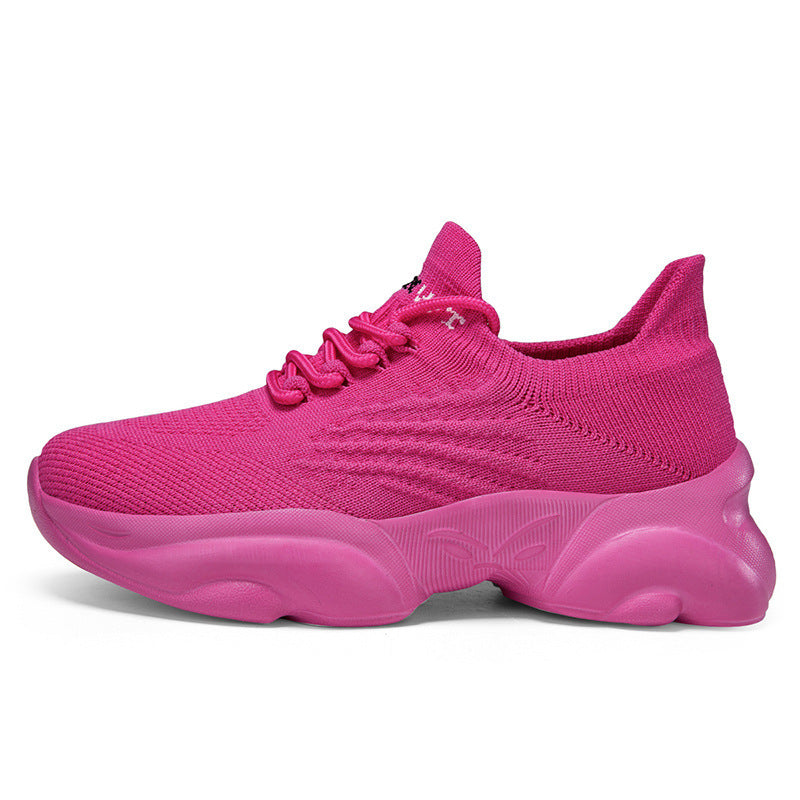 Damen Leichte und atmungsaktive Sneakers mit innovativen Strickdetails