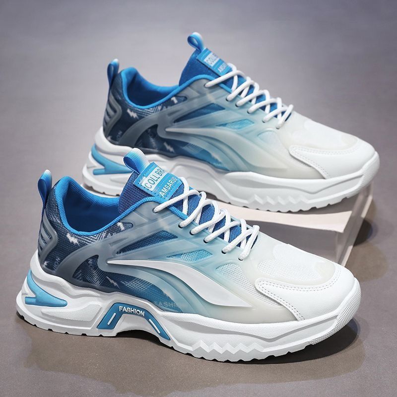Damen Sportliche Lauf-Sneaker mit atmungsaktiven Mesh-Einsätzen und dämpfender Sohle R&B