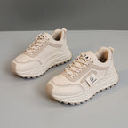 Damen Sportliche Chunky Sneakers mit rutschfester Gummisohle und atmungsaktivem Obermaterial R&B