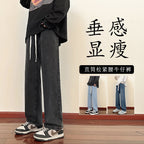 Herren weite Cargo-Jeans mit elastischem Bund und praktischen Taschen R&B