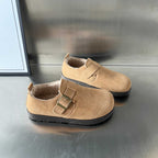 Damen gemütliche Clogs mit weichem Innenfutter und verstellbarem Riemen R&B