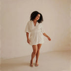Damen sommerlicher Tunika-Kleid R&B