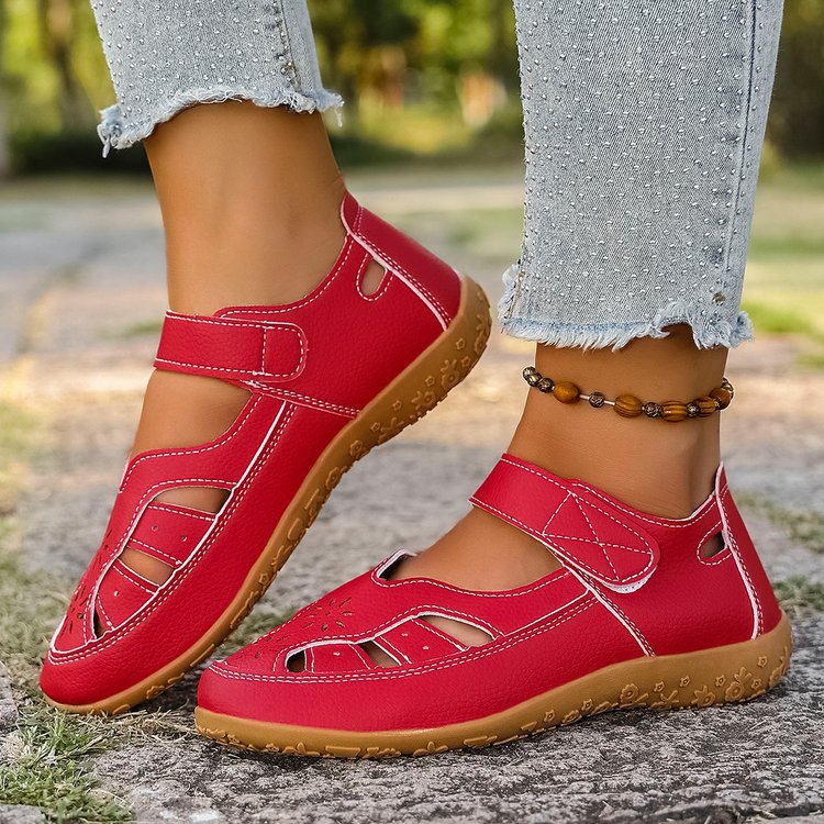 Damen Atmungsaktive Sandalen mit verstellbarem Klettverschluss R&B