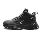 Damen Modische High-Top Sneakers mit atmungsaktivem Obermaterial und rutschfester Sohle