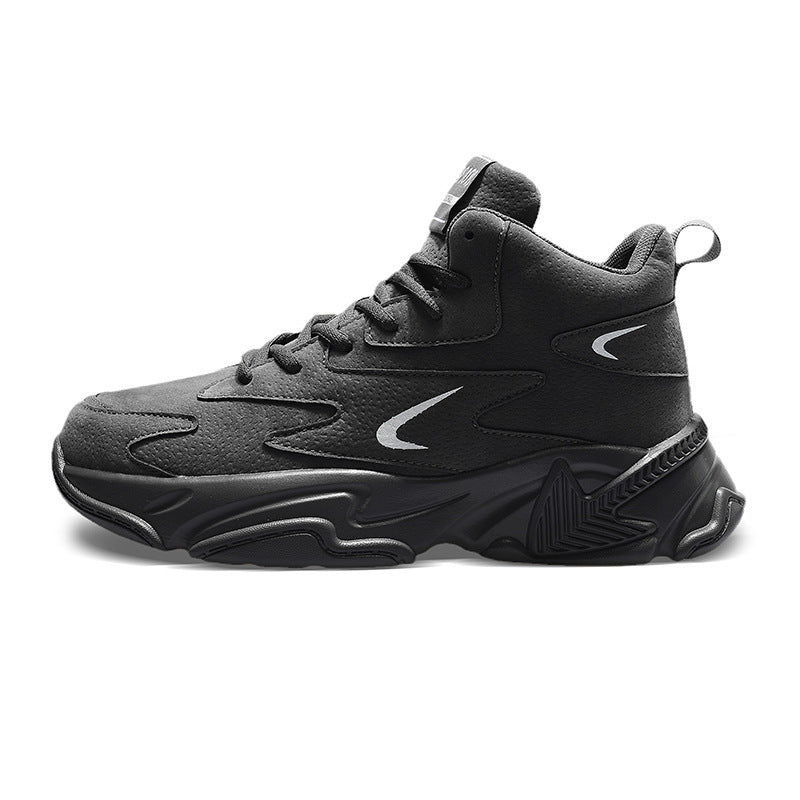 Damen Modische High-Top Sneakers mit atmungsaktivem Obermaterial und rutschfester Sohle