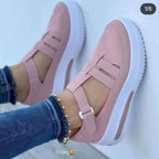 Damen Modische und komfortable Slip-On Sneakers