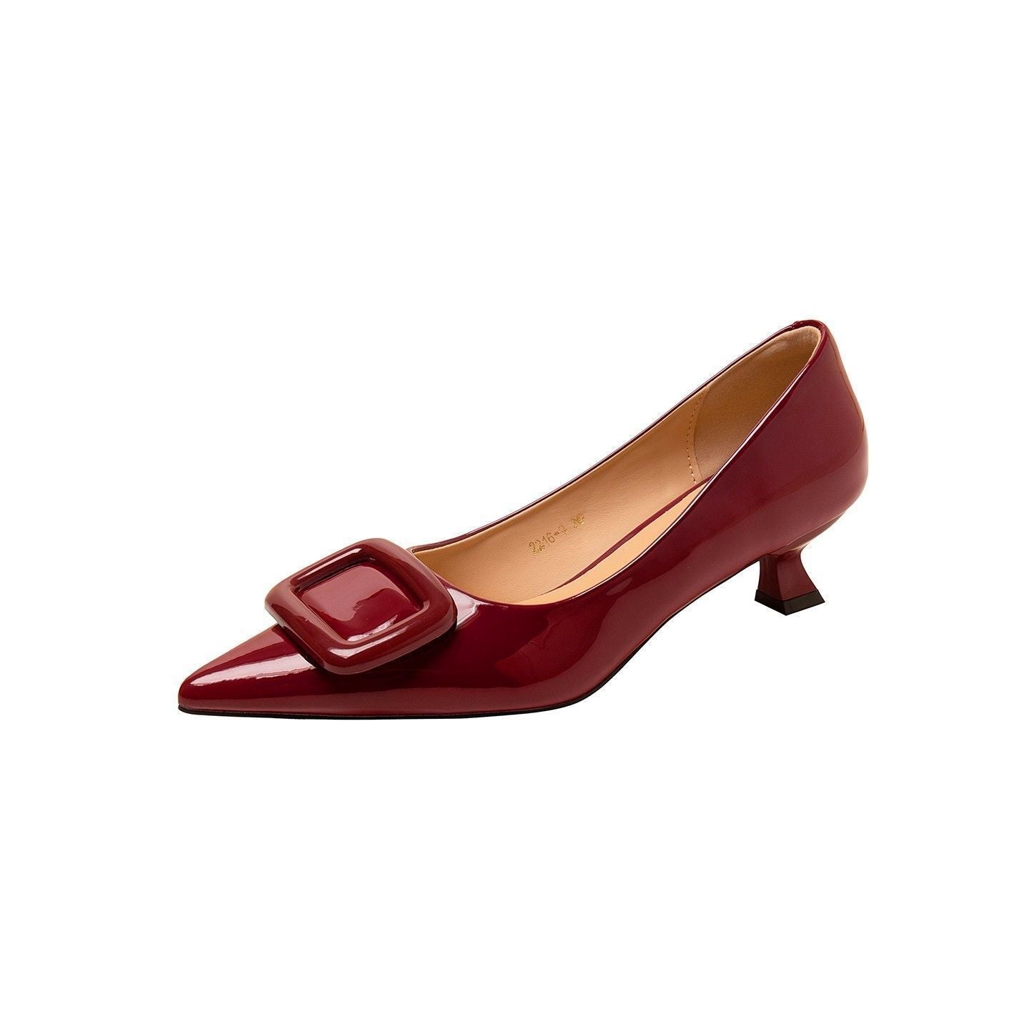 Damen Ballerinas mit spitzer Zehenform und dekorativem Schleifen-Detail