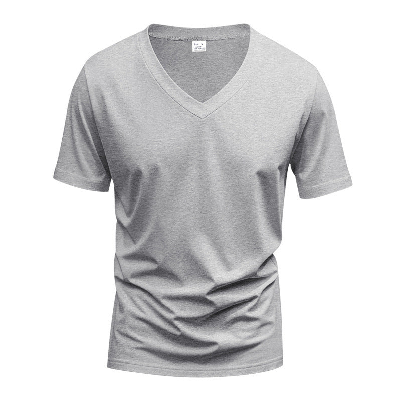 Herren Funktions-T-Shirt mit V-Ausschnitt aus atmungsaktivem Material R&B