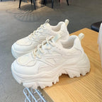Damen Sportliche Sneaker mit atmungsaktiver Mesh-Oberfläche R&B