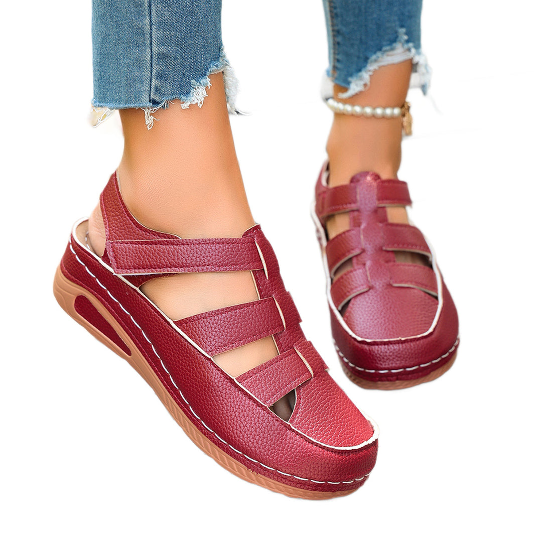 Damen Freizeitsandalen mit verstellbarem Riemendesign R&B