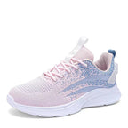Damen Hochleistungs-Sneaker mit atmungsaktiver Strickoberfläche und dämpfender Sohle R&B
