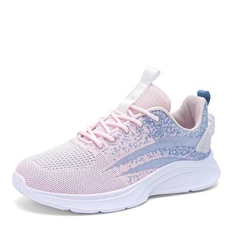 Damen Hochleistungs-Sneaker mit atmungsaktiver Strickoberfläche und dämpfender Sohle R&B