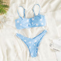 Damen Bikini-Set mit modischem Sternmuster R&B