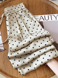 Damen Polka Dots Hose
