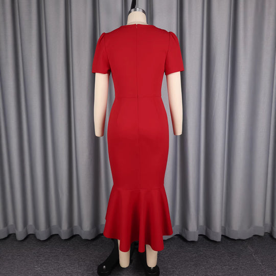 Damen Figurschmeichelndes Abendkleid R&B