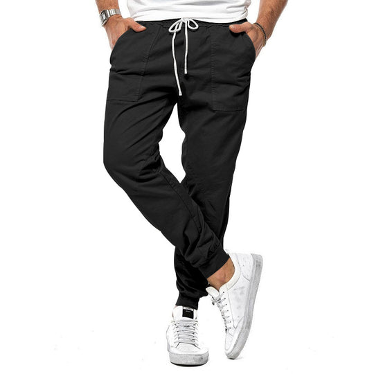 Herren Cargo-Jogginghose mit elastischem Bund und praktischen Taschen R&B