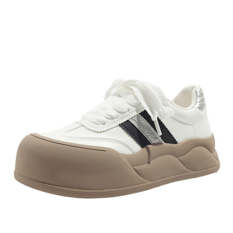 Damen Modische Sneakers mit sportlichem Design und gepolsterter Sohle