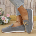 Damen Atmungsaktive Slip-On Sneakers mit elastischen Einsätzen und komfortablem Fußbett R&B