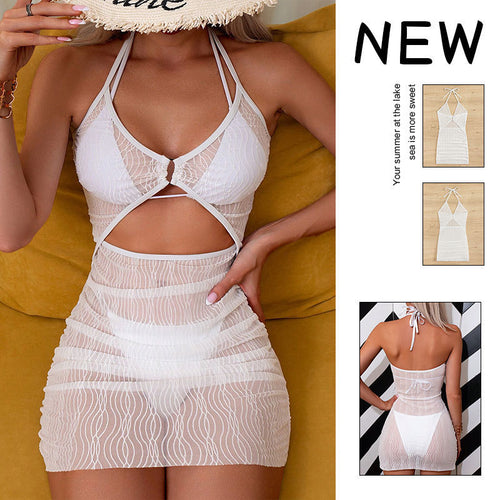 Damen Kleid mit raffiniertem Cut-Out R&B