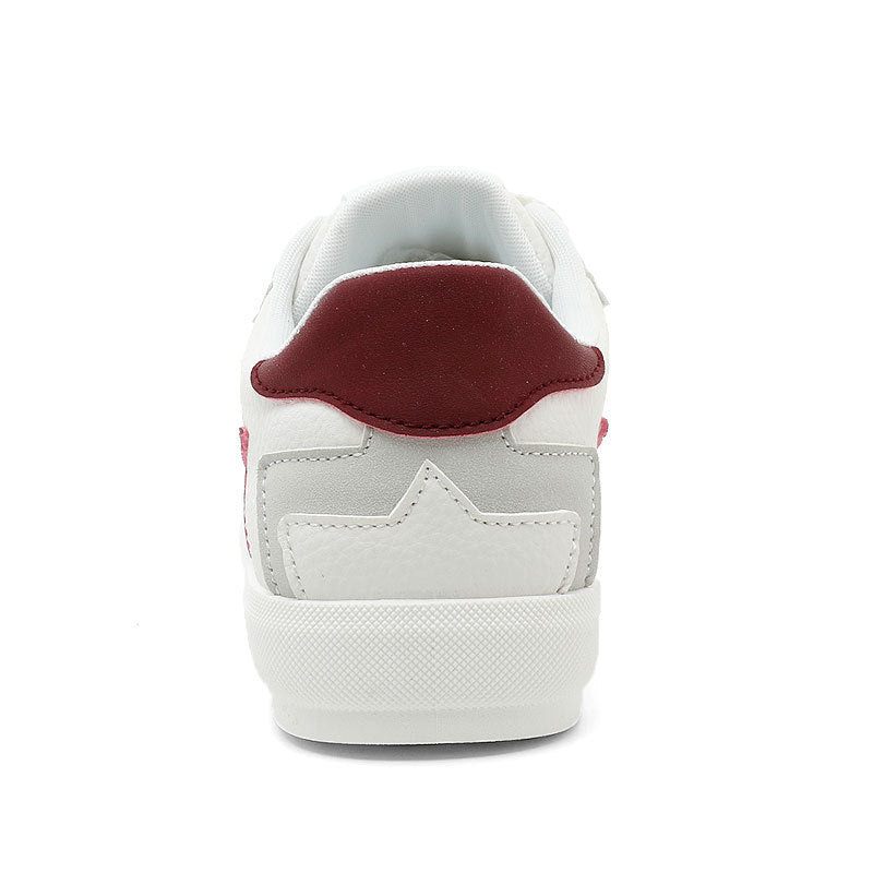 Damen Sportliche Sneaker mit perforiertem Obermaterial und robustem Gummizug R&B