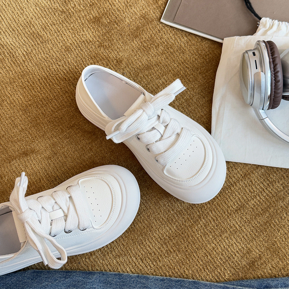 Damen Komfortable Sneaker mit atmungsaktivem Obermaterial und stoßdämpfender Sohle