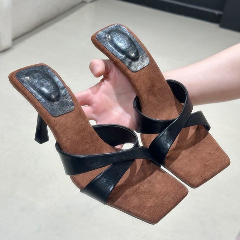 Damen Slingback Sandalen mit schickem Riemendesign R&B