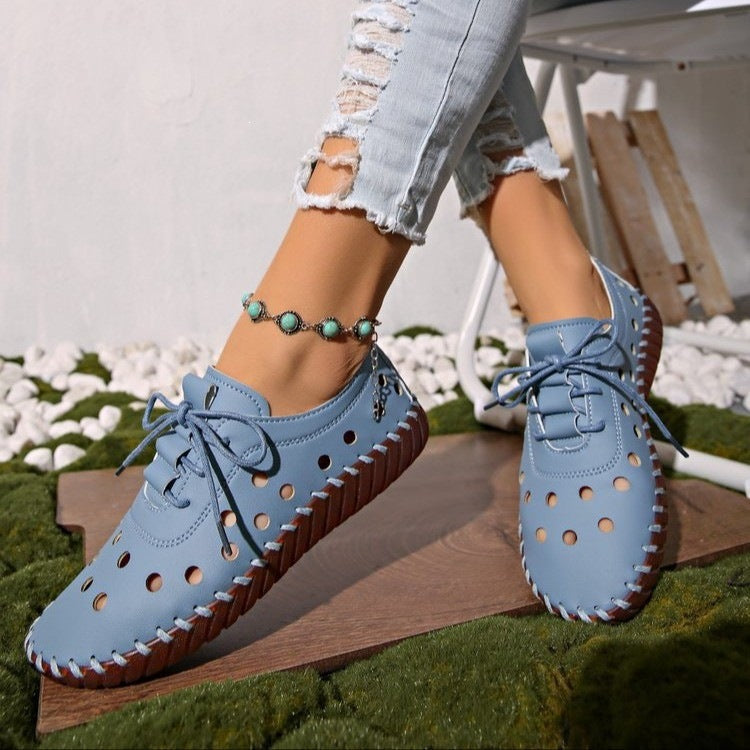 Damen Atmungsaktive Freizeitschuhe mit Lochmuster R&B