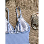 Damen Ästhetischer Badeanzug mit raffinierten Details R&B