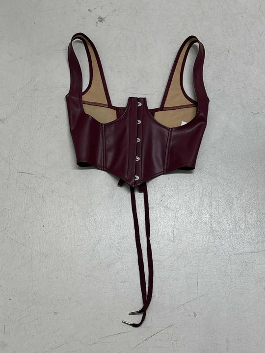 Damen Minikleid mit korsettähnlichem Oberteil und voluminösem Rüschensaum R&B
