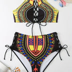 Damen Hochwertiger Bikini mit raffiniertem Schnürdesign R&B