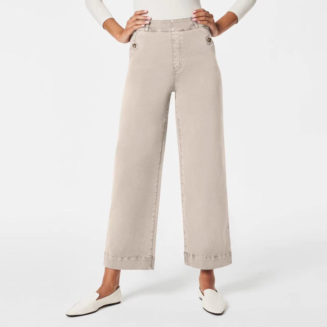Damen weite Baumwollhose R&B
