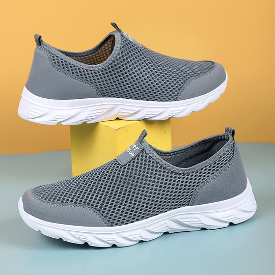 Damen Atmungsaktive Slip-On Sportschuhe mit flexiblem Sohlenaufbau R&B