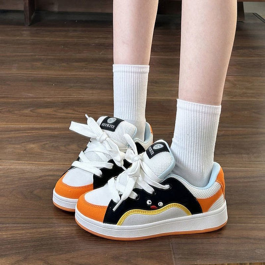 Damen Sportliche Freizeitsneaker mit atmungsaktiver Innensohle und rutschfester Sohle R&B