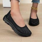 Damen Bequeme Freizeitschuhe mit atmungsaktiver Mesh-Oberfläche