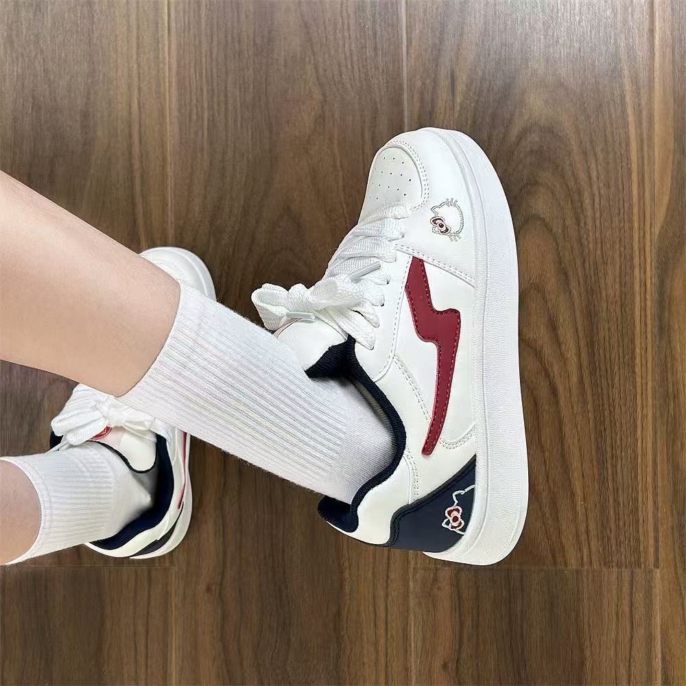 Damen Sneakers mit süßem Tierdesign und flauschigen Details