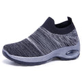 Damen Luftgepolsterte Sneakers mit elastischem Strickoberteil R&B