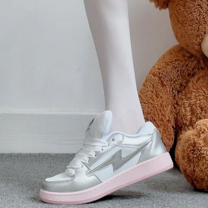 Damen Sportliche Sneakers mit atmungsaktivem Obermaterial und gepolsterter Sohle R&B