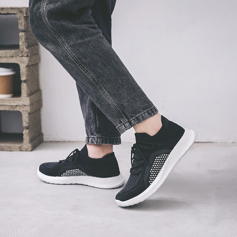Damen Sportliche Sneaker mit atmungsaktivem Obermaterial und stoßdämpfender Sohle R&B