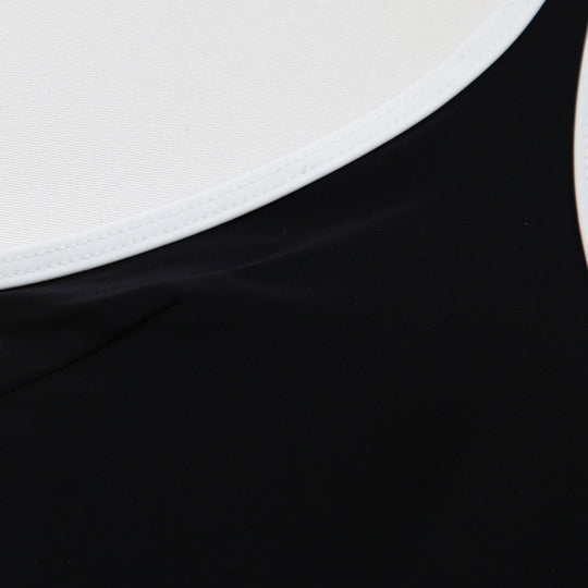 Damen Einteiliger Badeanzug mit trendigem Kreuzträger-Design R&B