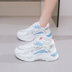 Damen Sportliche Sneaker mit atmungsaktiver Mesh-Oberfläche und ergonomischer Dämpfung R&B