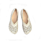 Damen Fashion-Ballerinas mit luftiger Lochmusterung