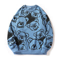 Herren lässiger Sweatshirt mit kreativem Tiermotiv R&B
