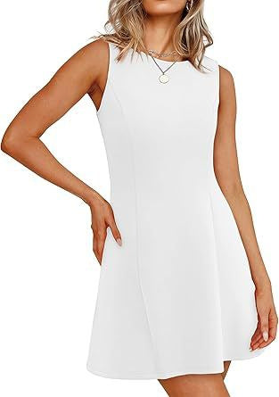 Damen ärmelloses A-Linien Kleid mit zeitlosem Schnitt R&B